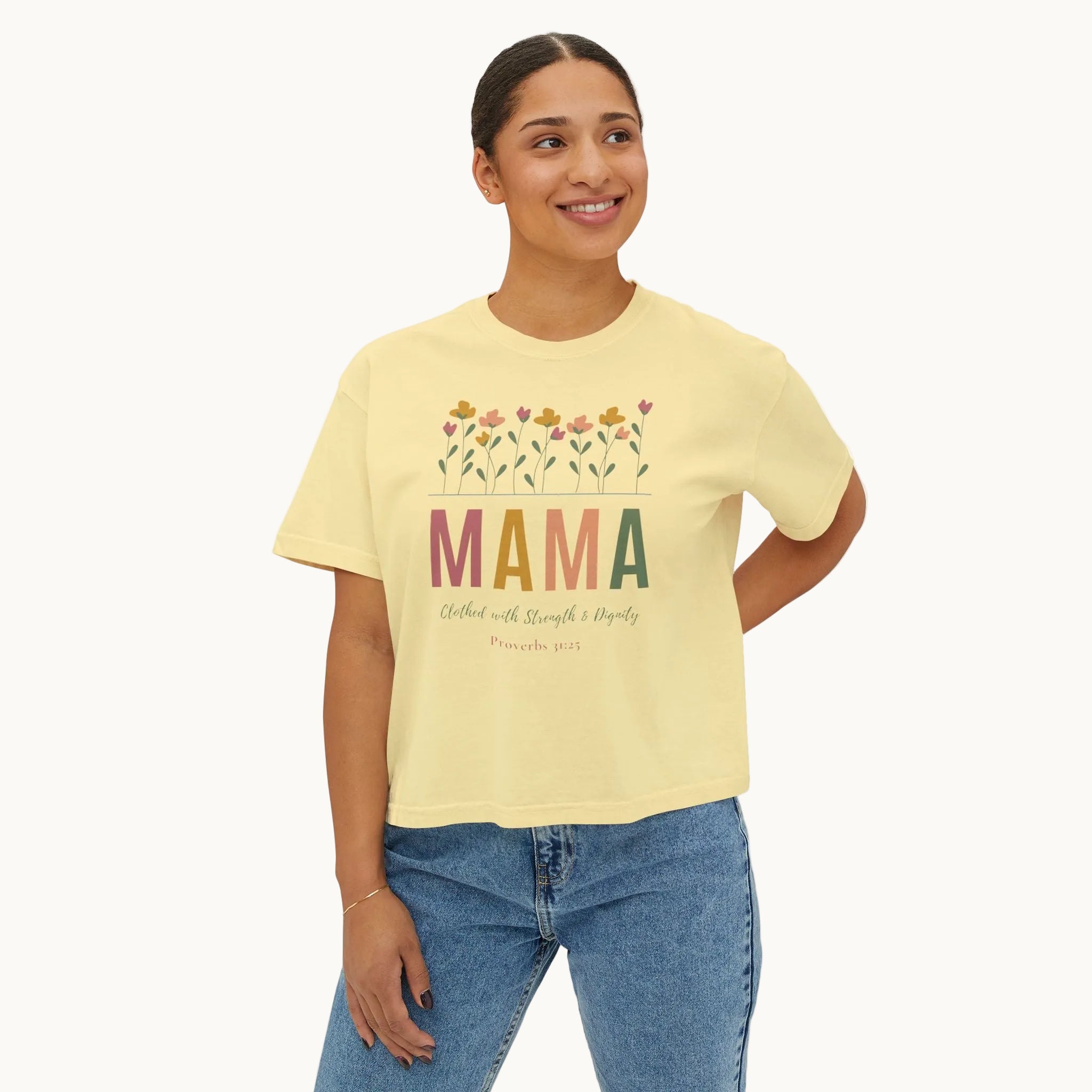 MAMA Boxy Tee